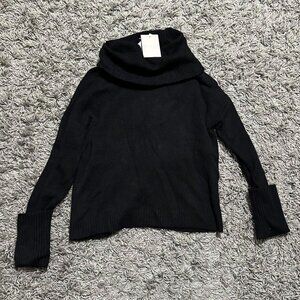 NWT Chelsea Black Turtle Neck Norm Core Gilmore Girls Sweater Size XS